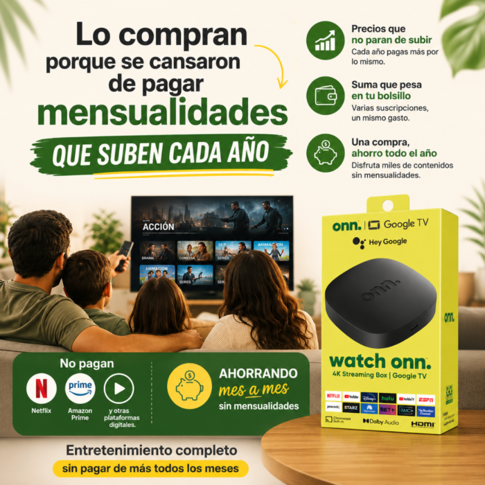 Dispositivo Streaming ONN Full 4K (MagisTV-XuperHydra) - Image 2