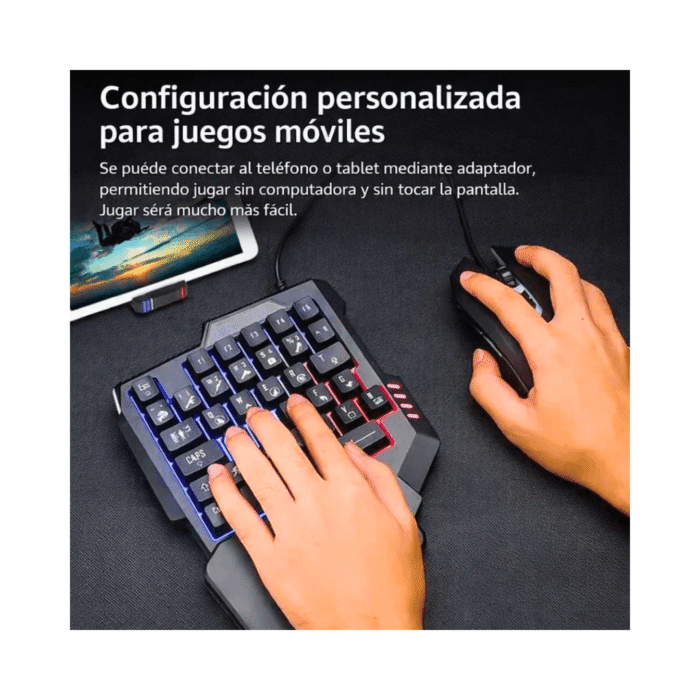 Kit Gamer Set 5 en 1 K170/ K190 Android - Image 3