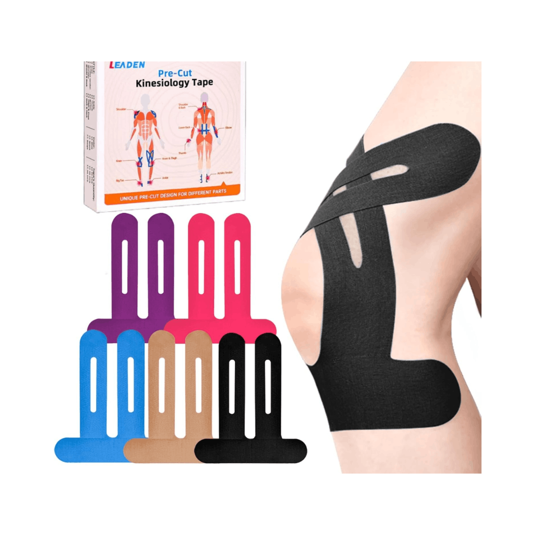 Cinta Kinesiologica Precortada Rodilla Tape Cinta Kinesiologica Precortada Rodilla Tape
